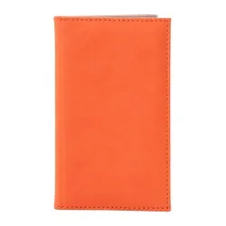 Nota de plata, LeatherLike, piele PU interior/exterior, lavabila, portocaliu