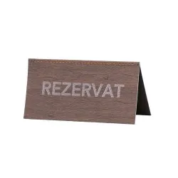 Suport rezervat, Wood, piele PU interior/exterior, lavabila, maro Suport rezervat, Wood, piele PU interior/exterior, lavabila, maro