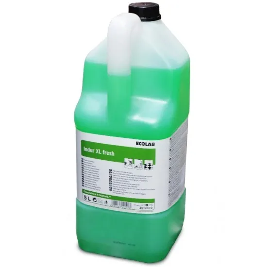 Detergent pentru pardoseli, cu polimer de protectie si parfum floral INDUR XL FRESH 5L Ecolab Detergent pentru pardoseli, cu polimer de protectie si parfum floral INDUR XL FRESH 5L Ecolab