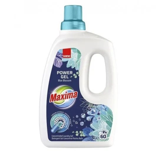 SANO MAXIMA POWER GEL BLUE BLOSSOM, 3 L SANO MAXIMA POWER GEL BLUE BLOSSOM, 3 L