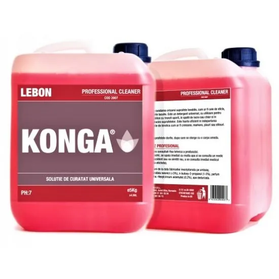 Detergent universal pentru suprafete, Professional Cleaner, Konga, 5 L Detergent universal pentru suprafete, Professional Cleaner, Konga, 5 L