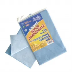 Laveta super absorbanta, Sonic 58 x 40 cm, 5 buc/ set Laveta super absorbanta, Sonic 58 x 40 cm, 5 buc/ set