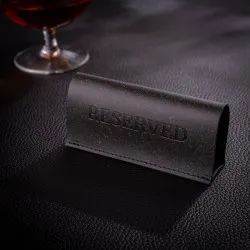 Suport Rezervat Leather Corium negru Suport Rezervat Leather Corium negru