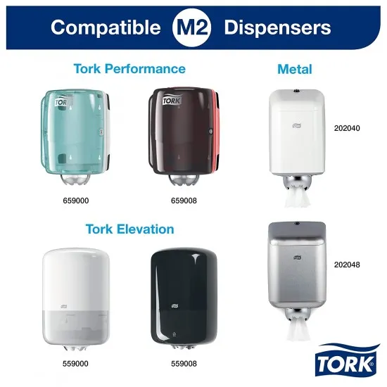 Prosoape din hartie gri, cu derulare centrala, M2, Tork - 350 m Prosoape din hartie gri, cu derulare centrala, M2, Tork - 350 m