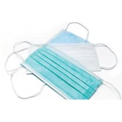 Mască chirurgicală din material nețesut cu benzi elastice, cu trei straturi, OPERO, 50 buc/ set Mască chirurgicală din material nețesut cu benzi elastice, cu trei straturi, OPERO, 50 buc/ set