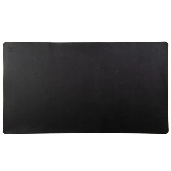 Mousepad gaming Flexi XXL, din piele, cu doua fete, pentru protectie birou, UNIKA, negru/gri Mousepad gaming Flexi XXL, din piele, cu doua fete, pentru protectie birou, UNIKA, negru/gri