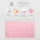 Mousepad gaming Flexi XXL, din piele, cu doua fete, pentru protectie birou, UNIKA, roz/ gri