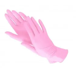 Manusi roz de unica folosinta, Nitrylex pink, marime S, 100 buc./cutie Manusi roz de unica folosinta, Nitrylex pink, marime S, 100 buc./cutie