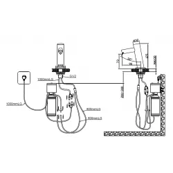 DOZATOR SAPUN LICHID CU SENZOR, MONTAJ BLAT, NOFER DOZATOR SAPUN LICHID CU SENZOR, MONTAJ BLAT, NOFER