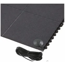 Covoraș de descărcare electrostatică Notrax Negru Cushion Ease Solid 91 cm x 91 cm Covoraș de descărcare electrostatică Notrax Negru Cushion Ease Solid 91 cm x 91 cm