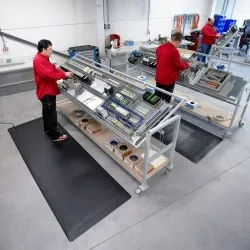 Covoraș de descărcare electrostatică Diamond Stat™ 826 Notrax Negru 60 cm x 91 cm