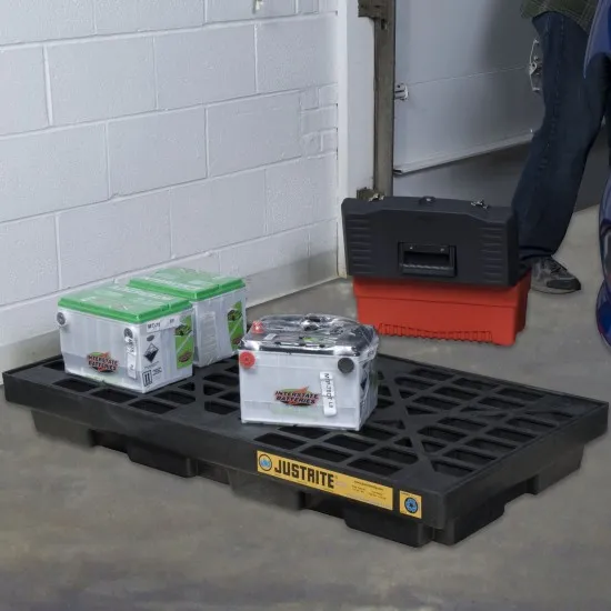 Centru de acumulare cu bazin de colectare EcoPolyBlend™ 2860, Justrite