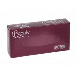 Servetele faciale Papely, 100 bucati/cutie Servetele faciale Papely, 100 bucati/cutie