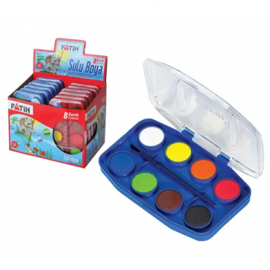 Acuarele 8 culori fatih Acuarele 8 culori fatih