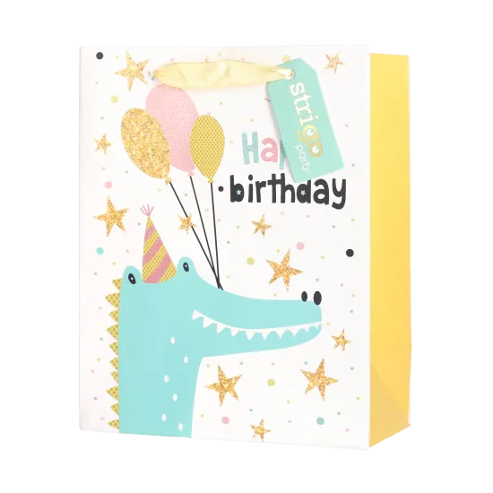 Set 4 pungi hartie 18x23(h)x10cm 210 gsm. PART016