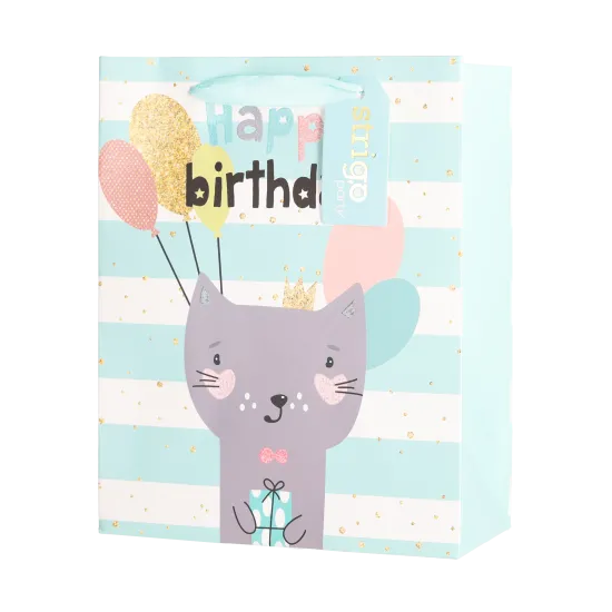 Set 4 pungi hartie 18x23(h)x10cm 210 gsm. PART016