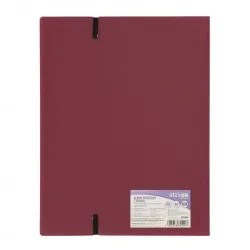 Mapa Strigo, PP, A4, cu elastic, 40 folii protectie, maro SF094 Mapa Strigo, PP, A4, cu elastic, 40 folii protectie, maro SF094