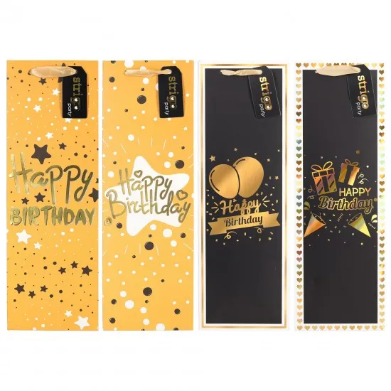 Set 4 pungi hartie 12x36(h)x9cm 210 gsm. PART015 Set 4 pungi hartie 12x36(h)x9cm 210 gsm. PART015