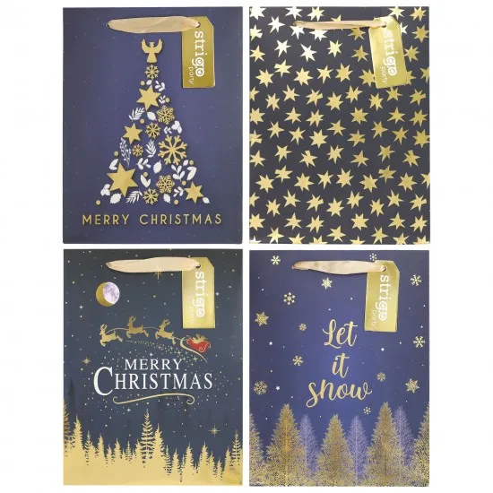 Set 4 pungi hartie 18x23(h)x10cm 210 gsm. PART045 Set 4 pungi hartie 18x23(h)x10cm 210 gsm. PART045