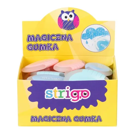Guma de sters Strigo Magica pentru cerneala termosensibila SSC086
