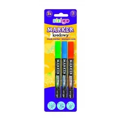 Blister Strigo Marker Creta Lichida, varf rotund, mix culori SSC211X3 BL Blister Strigo Marker Creta Lichida, varf rotund, mix culori SSC211X3 BL