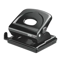 Perforator metalic Rapid FMC25, 25 de coli, cutie, negru Perforator metalic Rapid FMC25, 25 de coli, cutie, negru