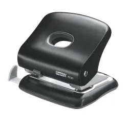 Perforator plastic Rapid VIVIDA FC30, 30 de coli, cutie, negru Perforator plastic Rapid VIVIDA FC30, 30 de coli, cutie, negru
