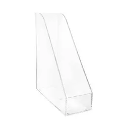 Suport documente vertical Maul, din sticla acrilica, transparent