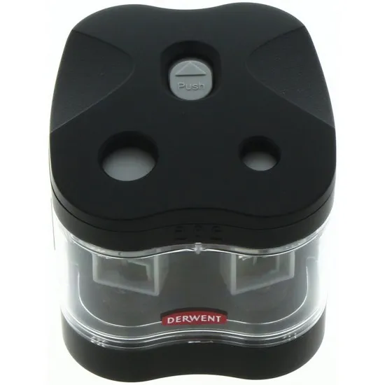 Ascutitoare electrica DERWENT Professional, dubla, plastic, negru Ascutitoare electrica DERWENT Professional, dubla, plastic, negru
