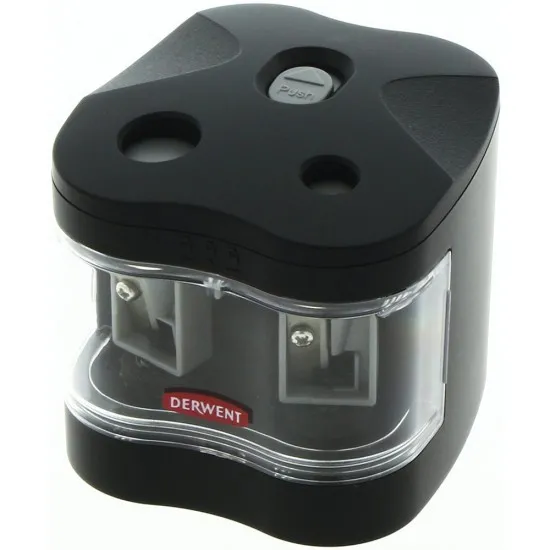 Ascutitoare electrica DERWENT Professional, dubla, plastic, negru Ascutitoare electrica DERWENT Professional, dubla, plastic, negru