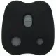 Ascutitoare electrica DERWENT Professional, dubla, plastic, negru Ascutitoare electrica DERWENT Professional, dubla, plastic, negru