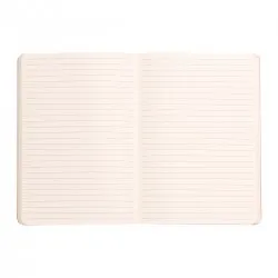 Notebook A5 Rhodiarama, 80 file, ivory, dictando, cupru