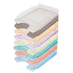 Tavita pentru documente Office Products, verde transparent Tavita pentru documente Office Products, verde transparent