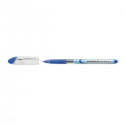 Pix cu gel Schneider Slider M, corp transparent, varf 0.4 mm, albastru Pix cu gel Schneider Slider M, corp transparent, varf 0.4 mm, albastru