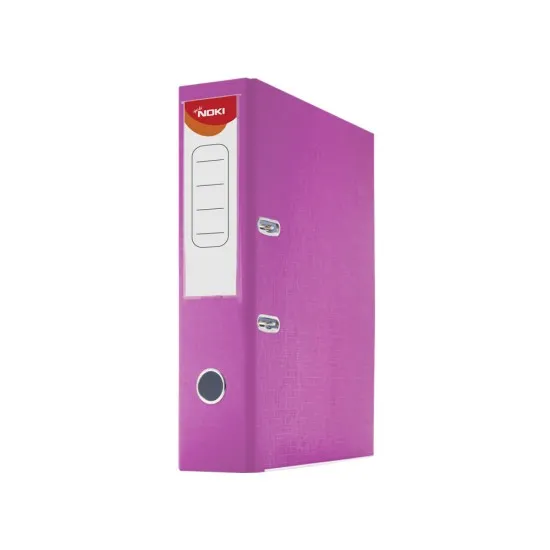 Biblioraft Noki, A4, 75 mm, PP, carton roz Biblioraft Noki, A4, 75 mm, PP, carton roz