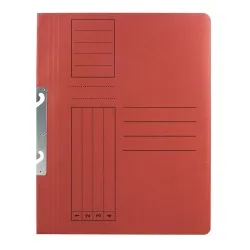 Dosar incopciat 1/1 Basic, carton, rosu, 10 bucati/set Dosar incopciat 1/1 Basic, carton, rosu, 10 bucati/set