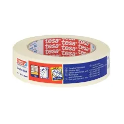 Banda adeziva pentru mascare Tesa, 19 mm x 50 m Banda adeziva pentru mascare Tesa, 19 mm x 50 m