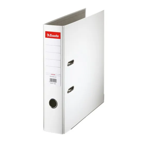 Biblioraft Esselte Economy, PP, A4, 75 mm, alb Biblioraft Esselte Economy, PP, A4, 75 mm, alb