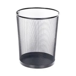 Cos metalic pentru birou, Memoris-Precious, 15 l, negru Cos metalic pentru birou, Memoris-Precious, 15 l, negru