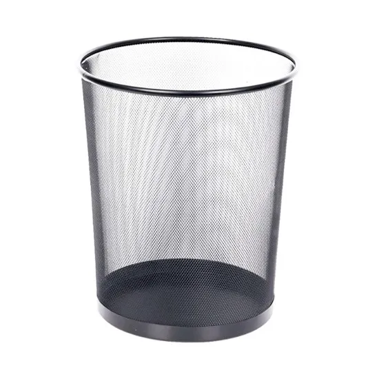 Cos metalic pentru birou, Memoris-Precious, 15 l, negru Cos metalic pentru birou, Memoris-Precious, 15 l, negru