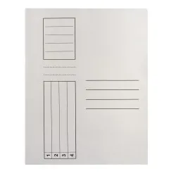 Dosar plic, carton, alb, 25 bucati/set Dosar plic, carton, alb, 25 bucati/set