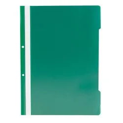 Dosar cu sina si 2 perforatii, verde, 25 bucati/set Dosar cu sina si 2 perforatii, verde, 25 bucati/set