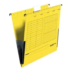 Dosar plic Falken, carton, galben, 25 bucati/cutie Dosar plic Falken, carton, galben, 25 bucati/cutie