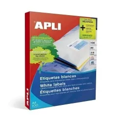 Etichete autoadezive Apli, A4, 210 x 297 mm, 100 bucati, 100 coli/top Etichete autoadezive Apli, A4, 210 x 297 mm, 100 bucati, 100 coli/top