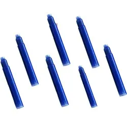 Patroane cerneala, scurte, albastru, 50 bucati/set Patroane cerneala, scurte, albastru, 50 bucati/set