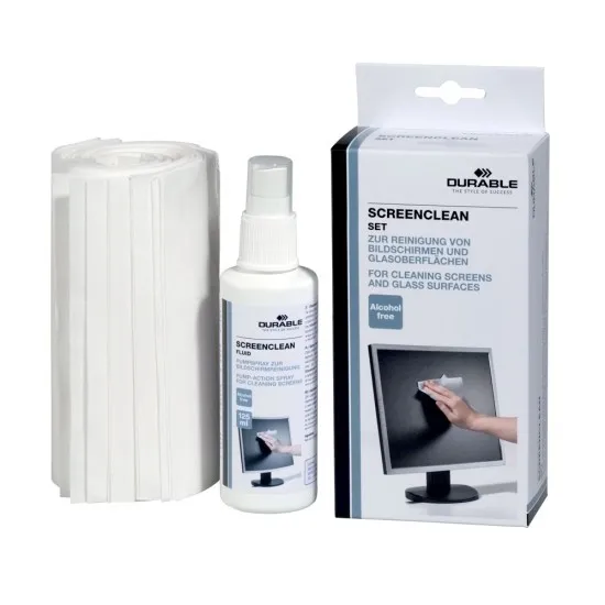 Set Durable Superclean pentru curatare ecran monitor Set Durable Superclean pentru curatare ecran monitor