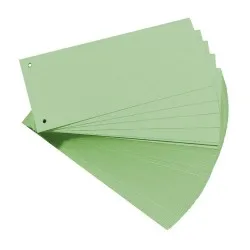 Separatoare Falken, color,  105 x 240 mm, verde Separatoare Falken, color,  105 x 240 mm, verde