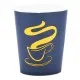 Pahare de carton 8 Oz color (236 ml), 50 buc/set