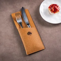 Suport Tacamuri POCKET Leather Bison Suport Tacamuri POCKET Leather Bison