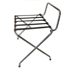 Suport bagaj AQAS metal, cu spatar Suport bagaj AQAS metal, cu spatar